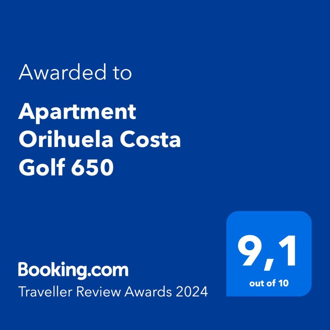 Apartment Orihuela Costa Golf 650 Los Dolses Екстериор снимка
